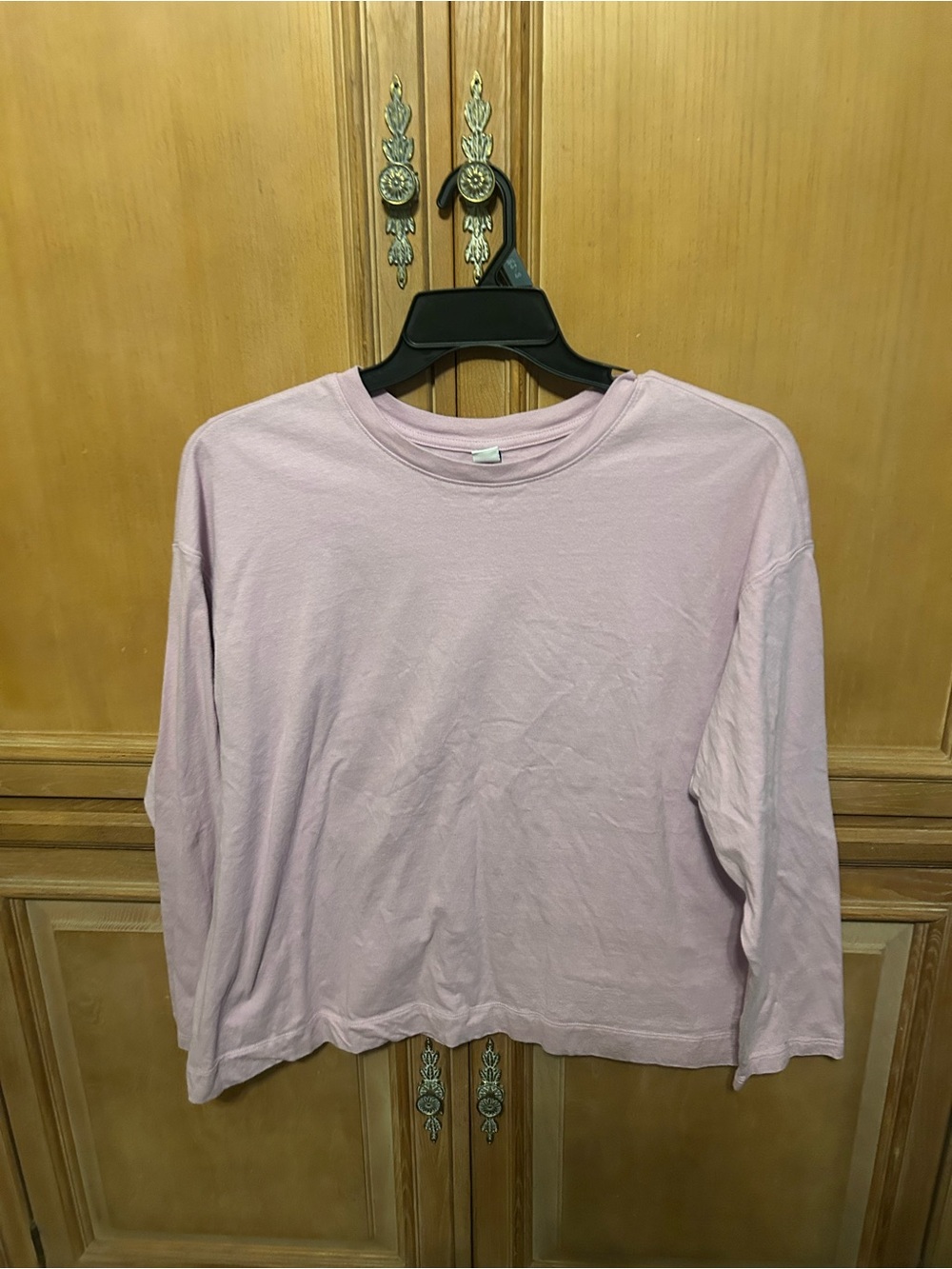 Old Navy Light Lavender Long Sleeve Tee